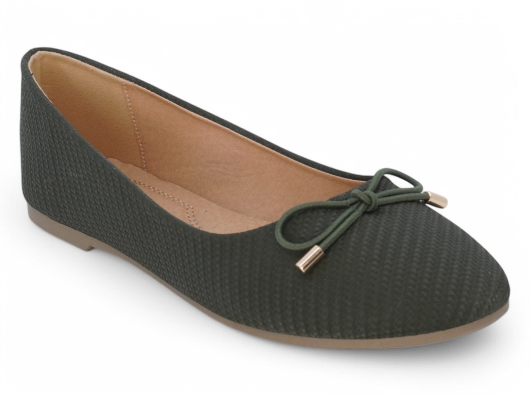 Women's Olive Green Kataleya Flat