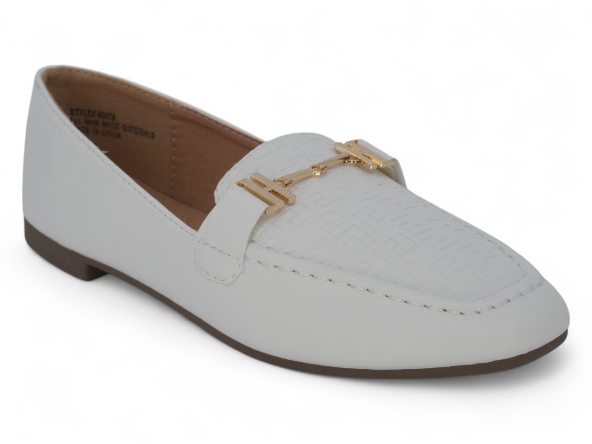 Women's White Samira Flat