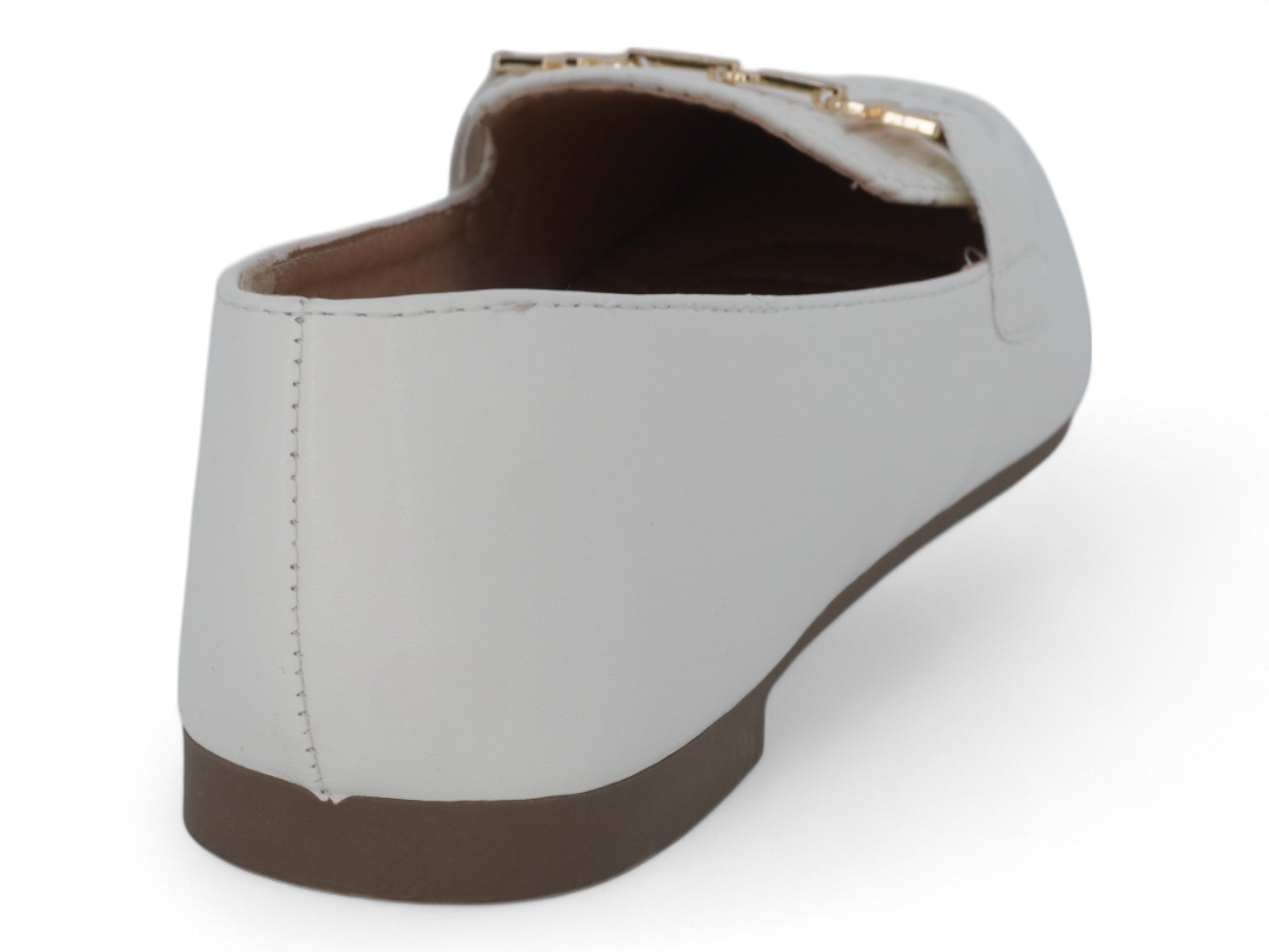 Women's White Samira Flat