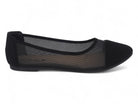 Women's Black Ashlyn Flat