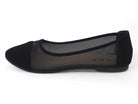 Women's Black Ashlyn Flat