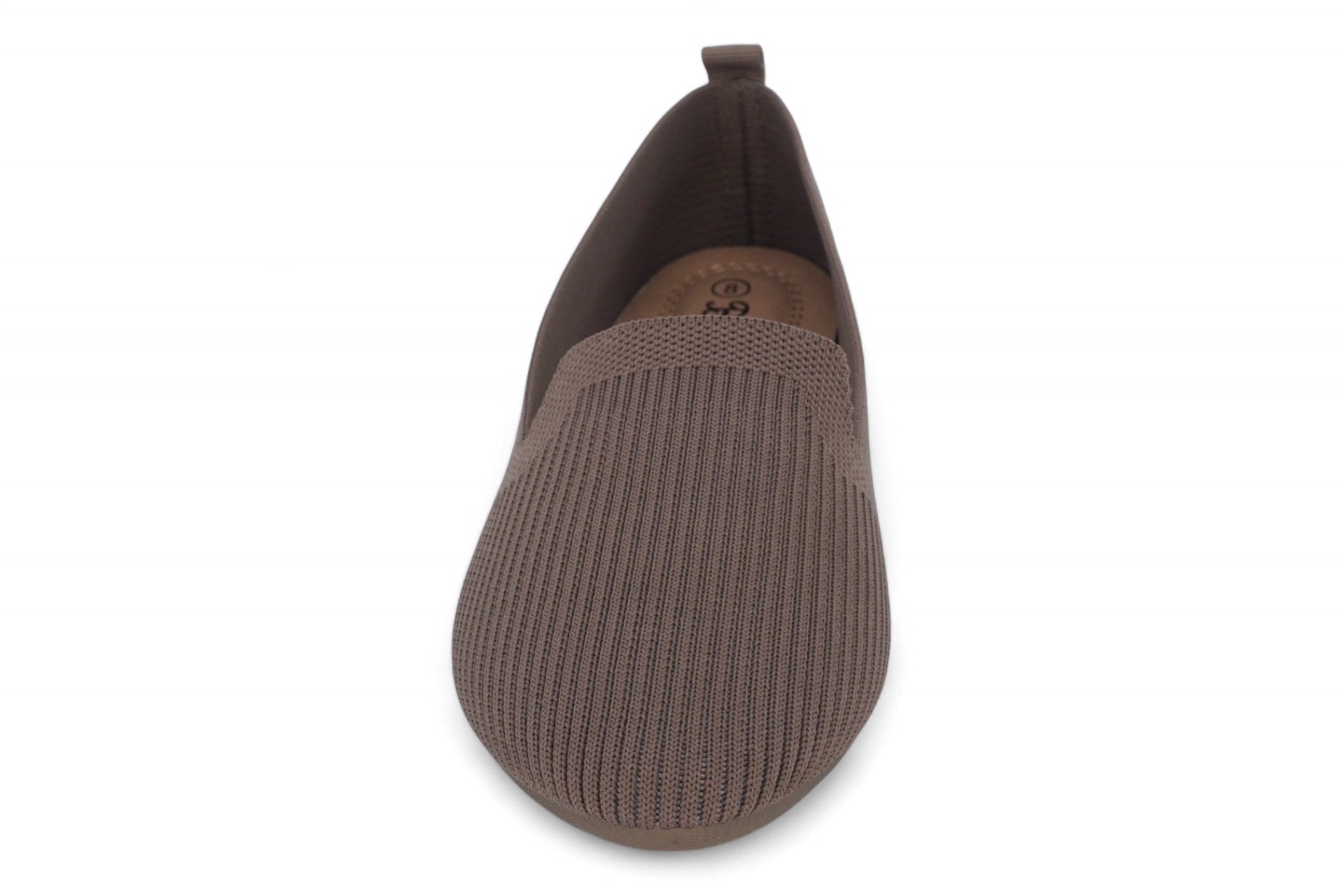 Women's Taupe Fly Knit Flat