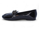 Women's Black Patent Demtra Flat