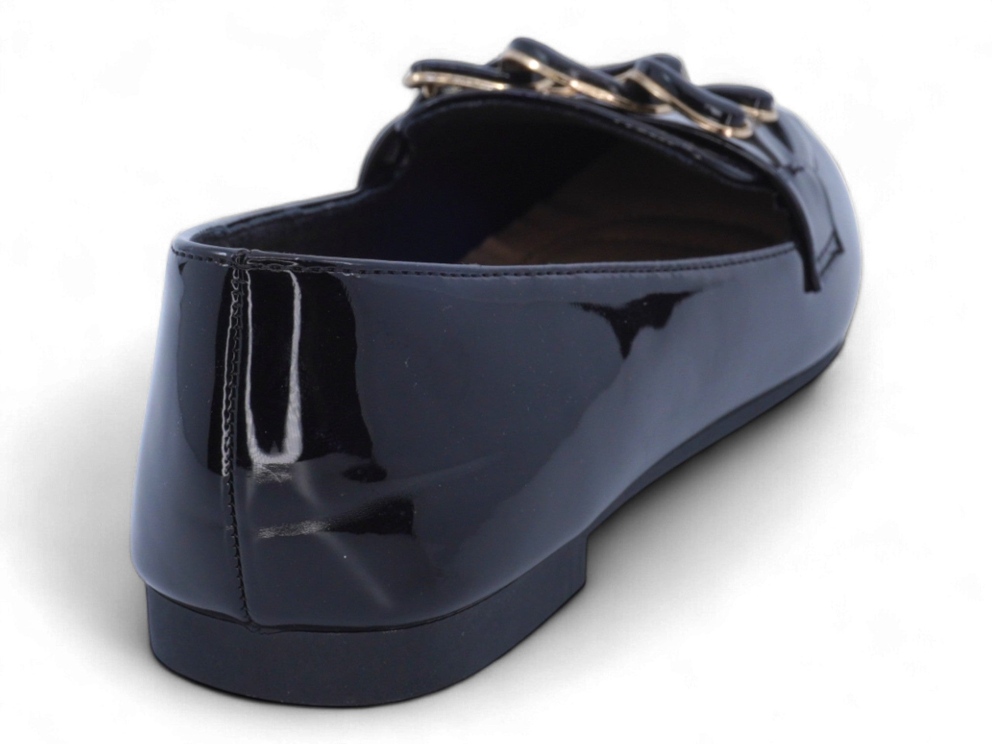 Women's Black Patent Demtra Flat