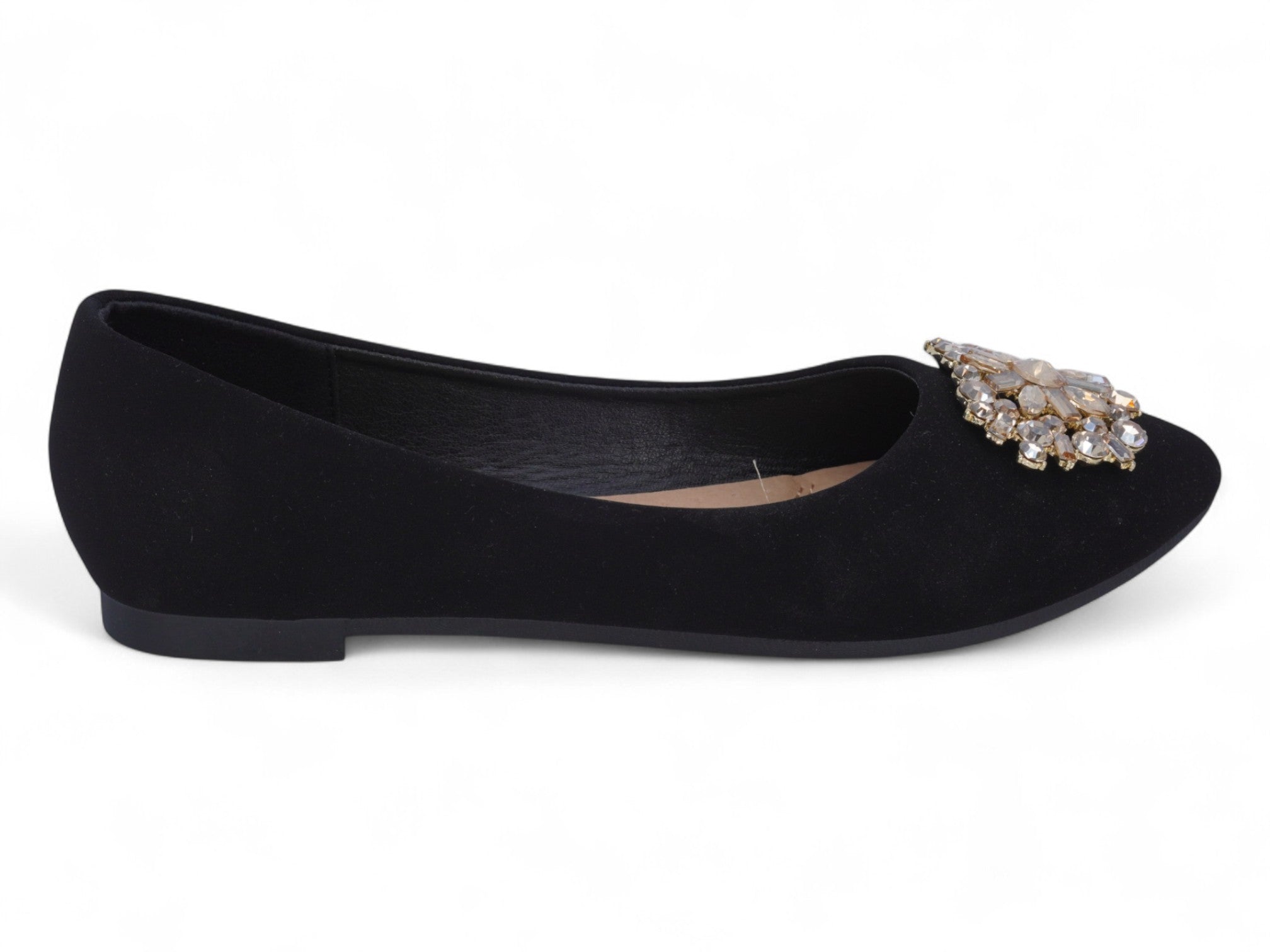 Women's Black Emelie Flat