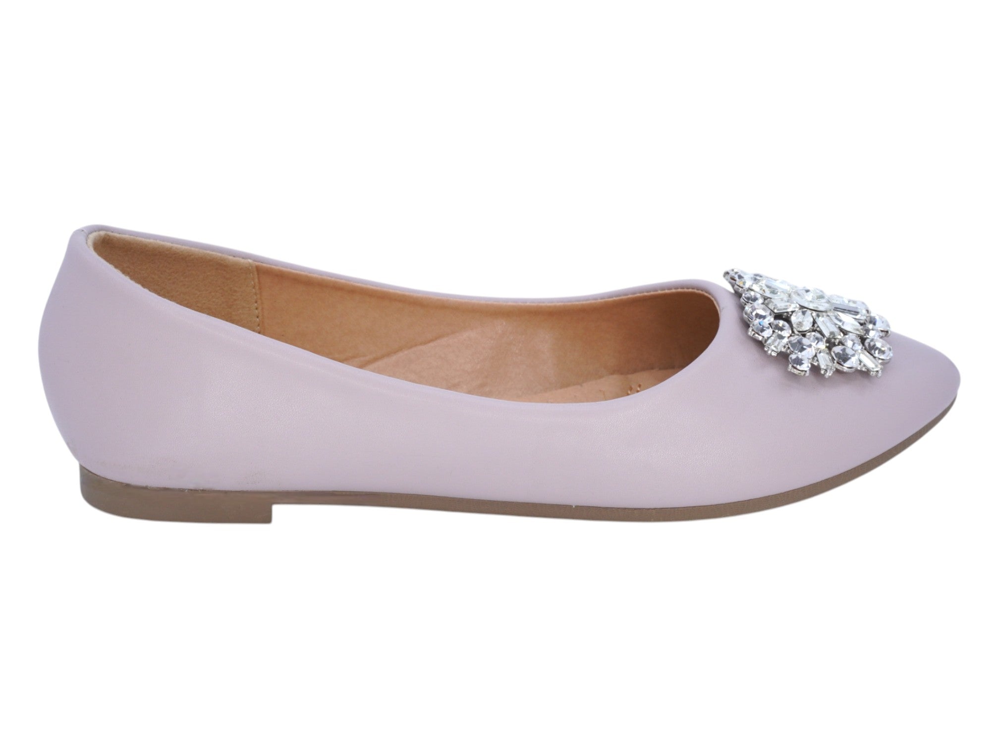 Women's Mauve Emelie Flat