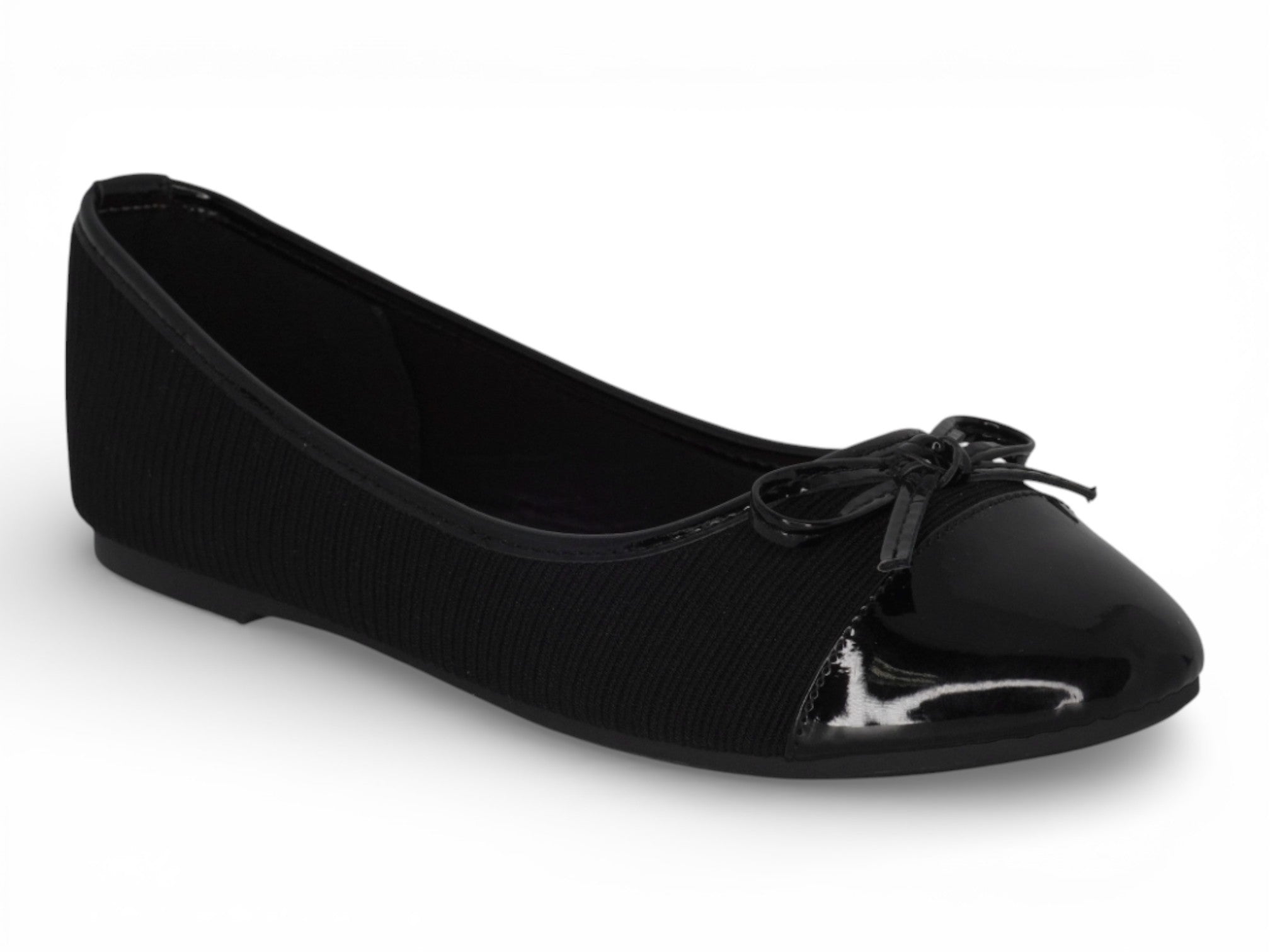 Women's Black Scarlett Flat