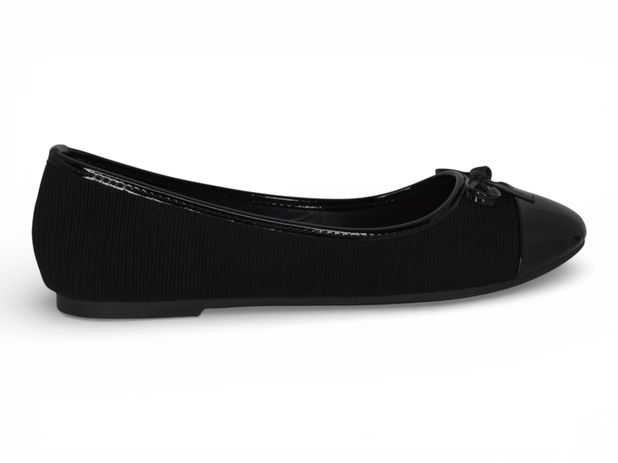 Women's Black Scarlett Flat