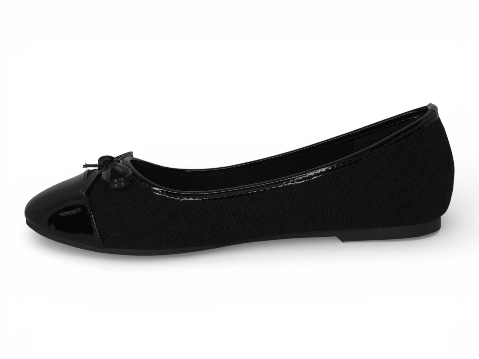 Women's Black Scarlett Flat