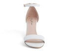 Women's White Zoe Heel