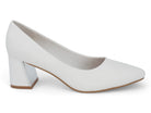 Women's White Sheri Heel