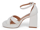 Women's White Cordelia Heel