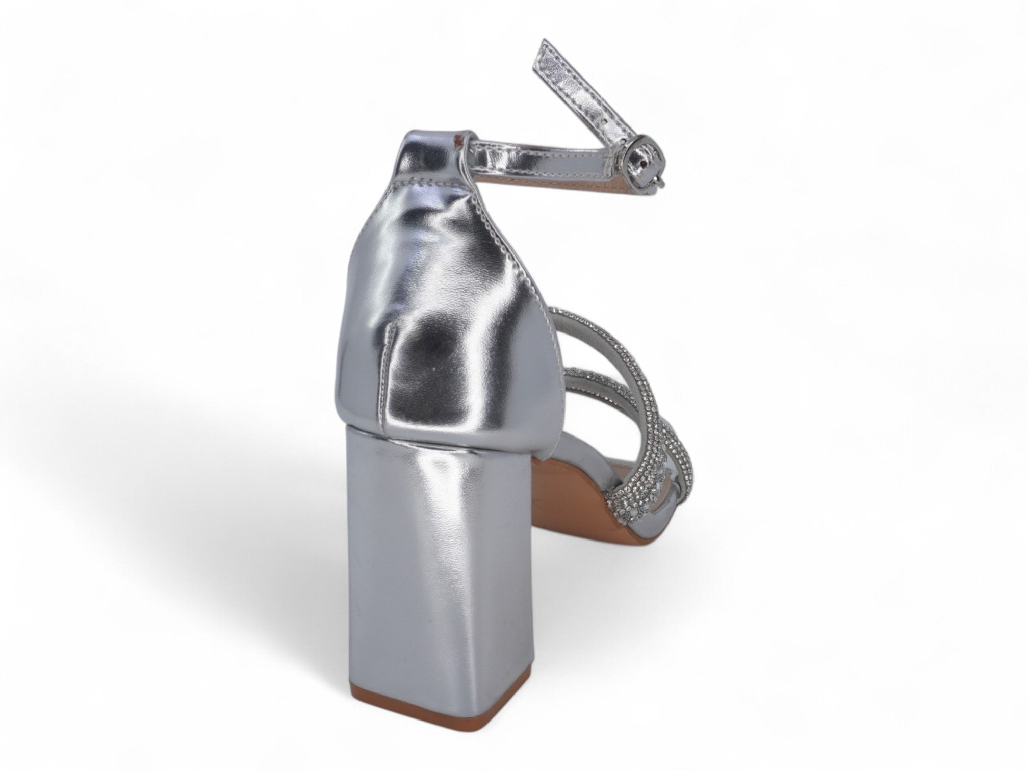 Women's Silver Tate Heel