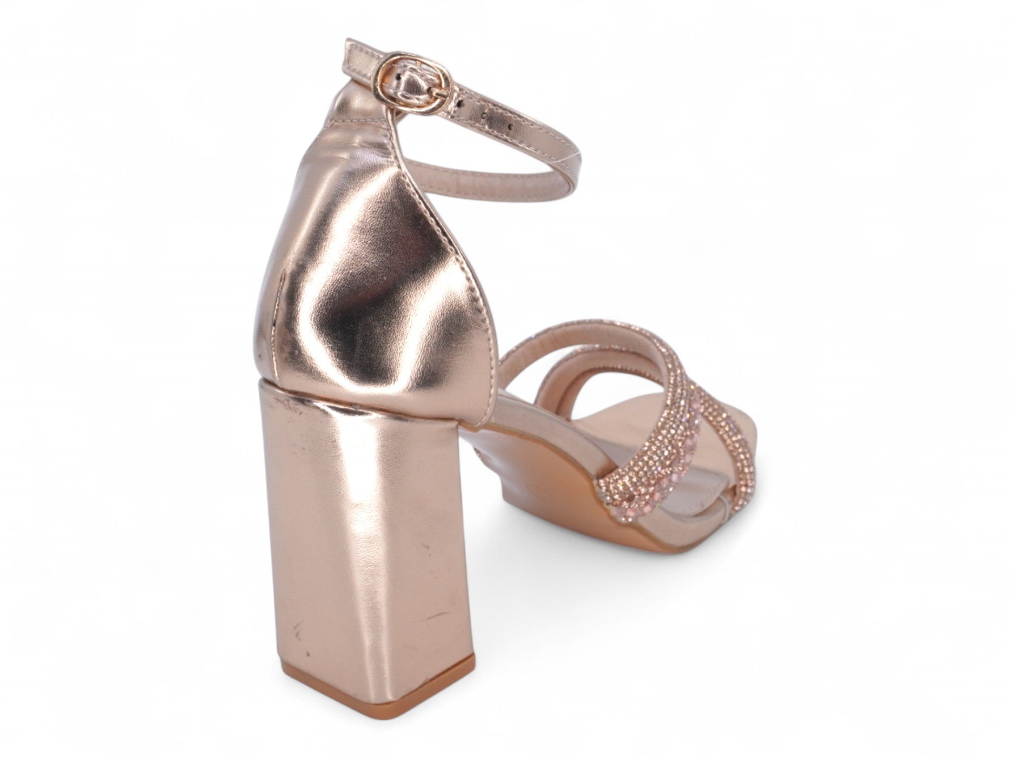 Women's Rose Gold Tate Heel