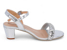Women's Silver Carmine Heel