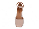 Women's Nude Patent Melinda Heel