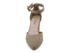 Women's Taupe Faux Suede Sera Heel