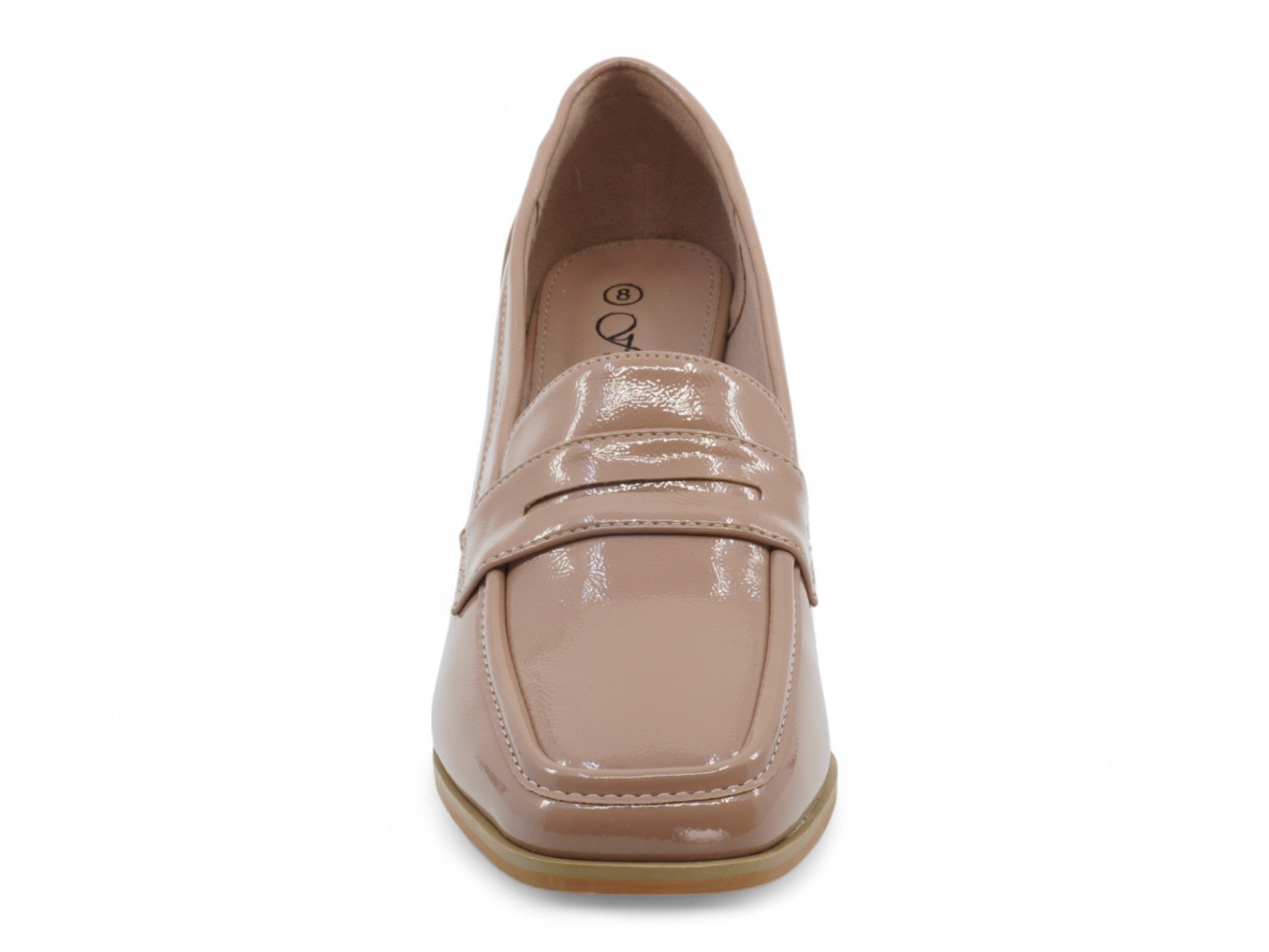 Women's Tan Virginia Loafer Heel