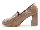 Women's Tan Virginia Loafer Heel