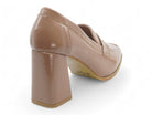 Women's Tan Virginia Loafer Heel