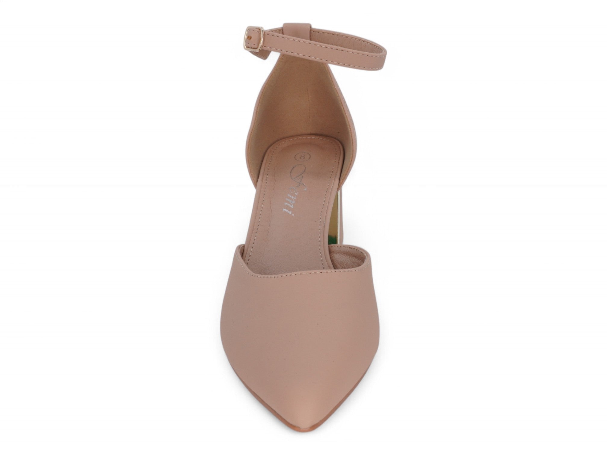 Women's Nude Timber Heel
