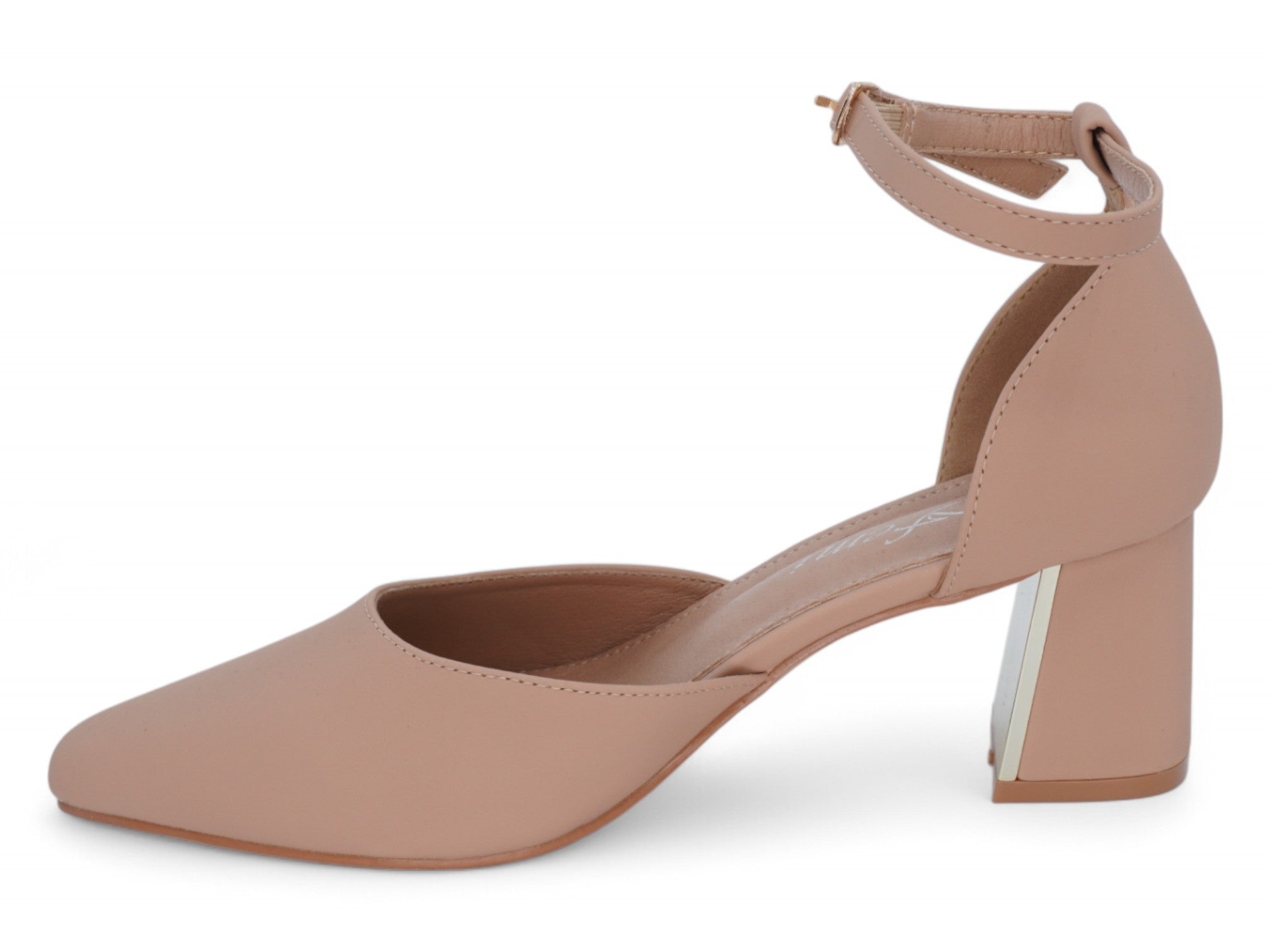 Women's Nude Timber Heel