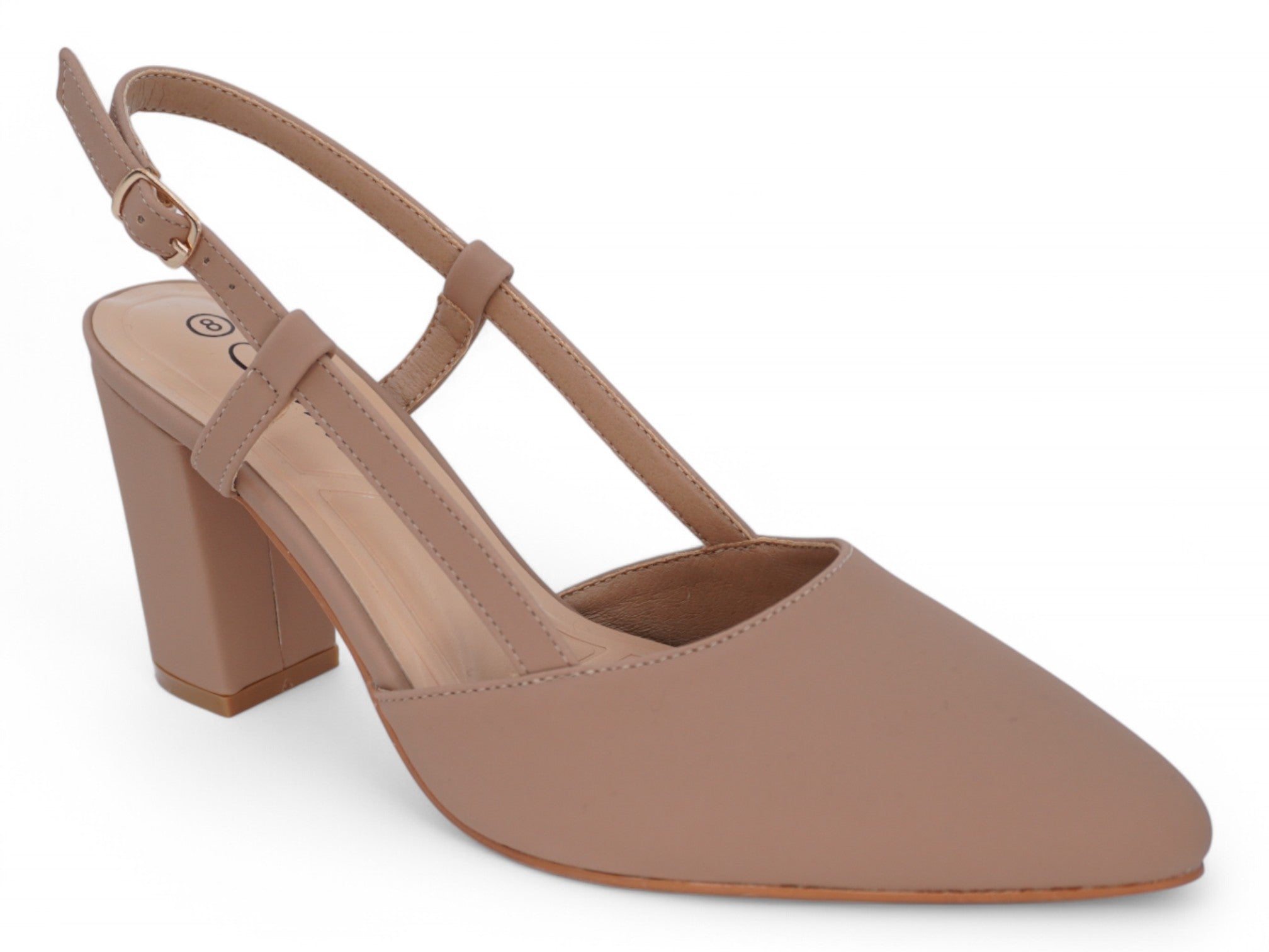 Women's Nude Ramona Sling Back Heel