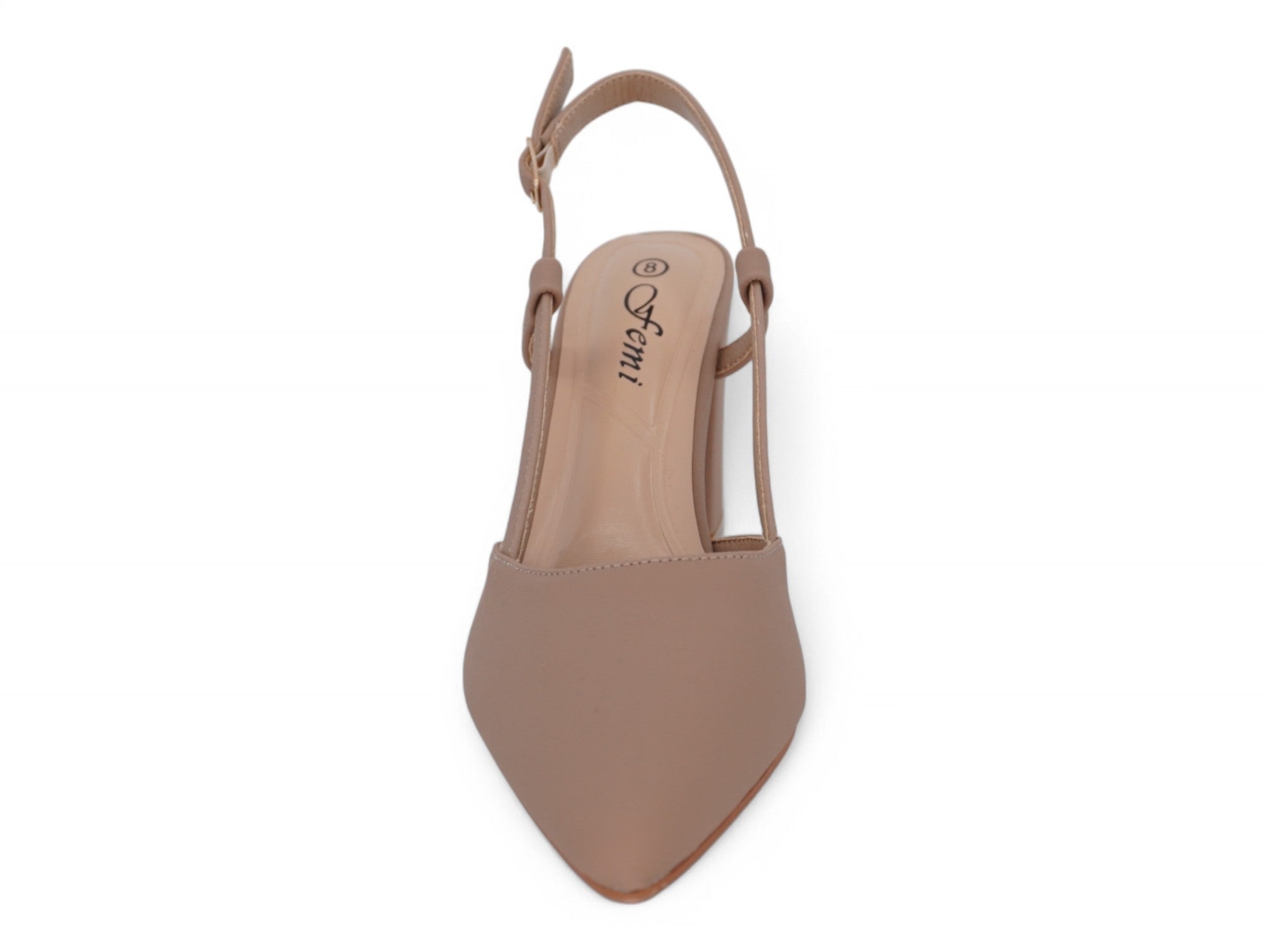 Women's Nude Ramona Sling Back Heel
