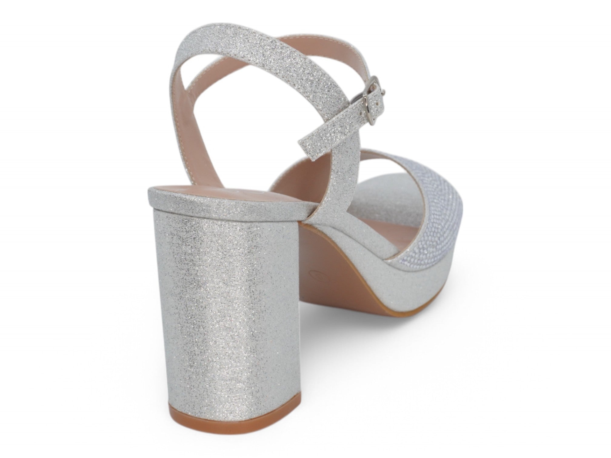 Women's Silver Raquela Heel