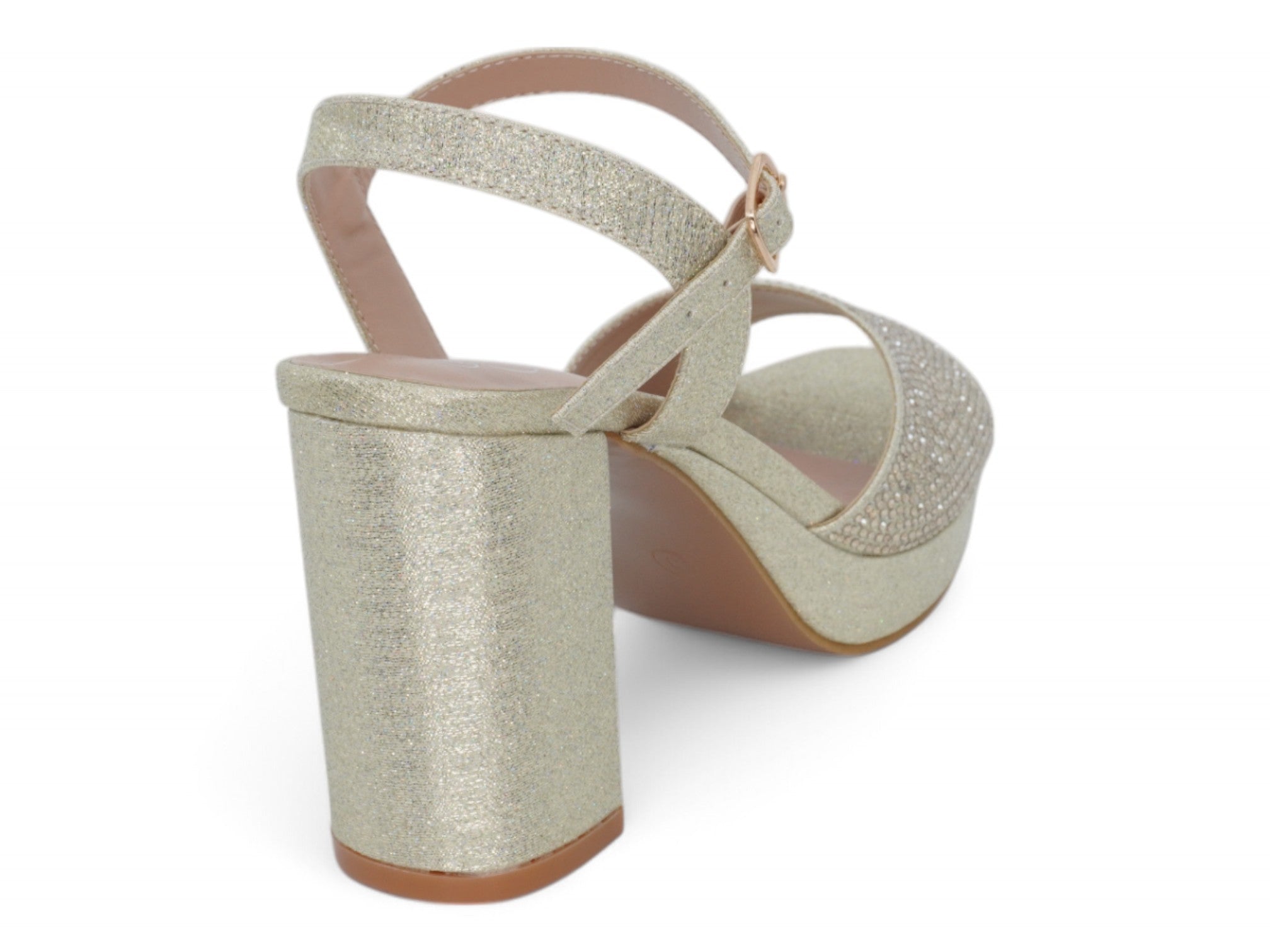 Women's Champagne Raquela Heel