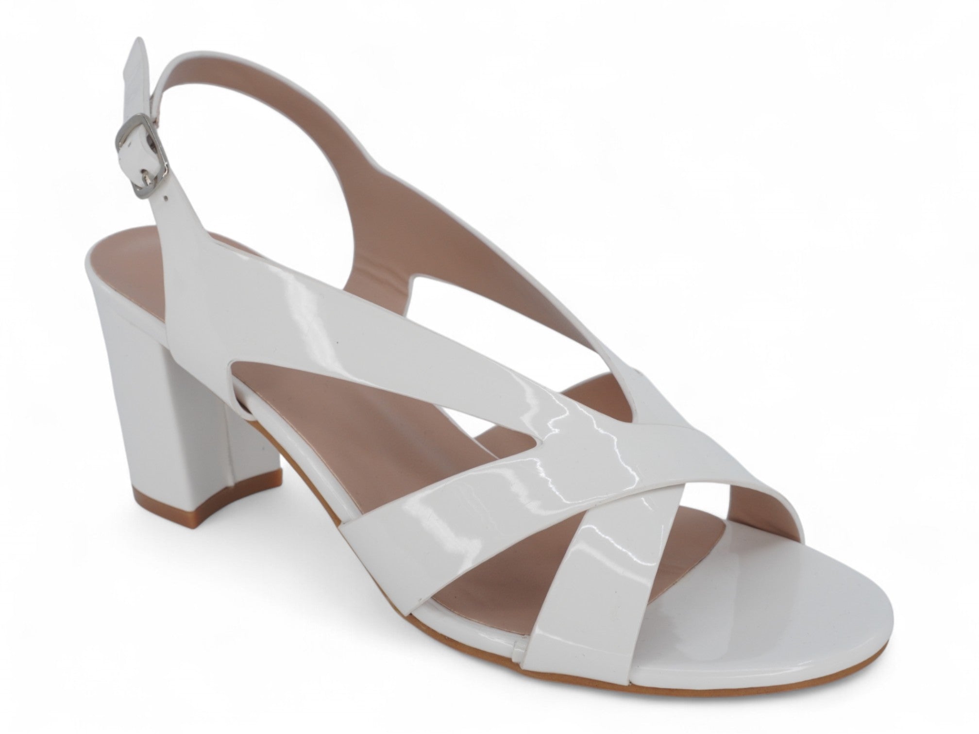 Women's White Eileen Heel