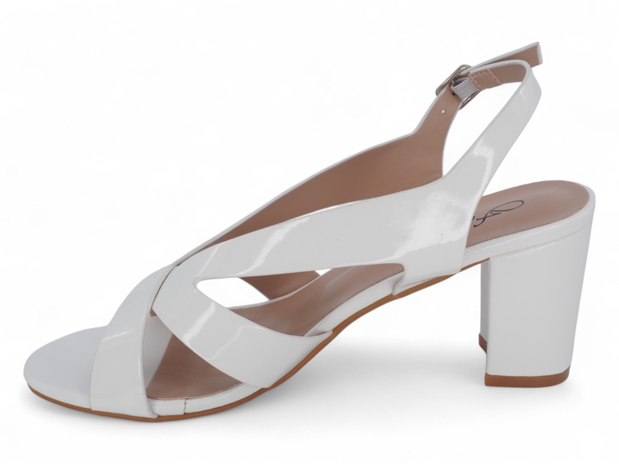 Women's White Eileen Heel