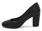 Women's Black Vegan Leather Basic Pump