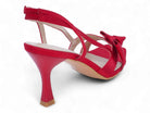 Women's Red Isadora Kitten Heel