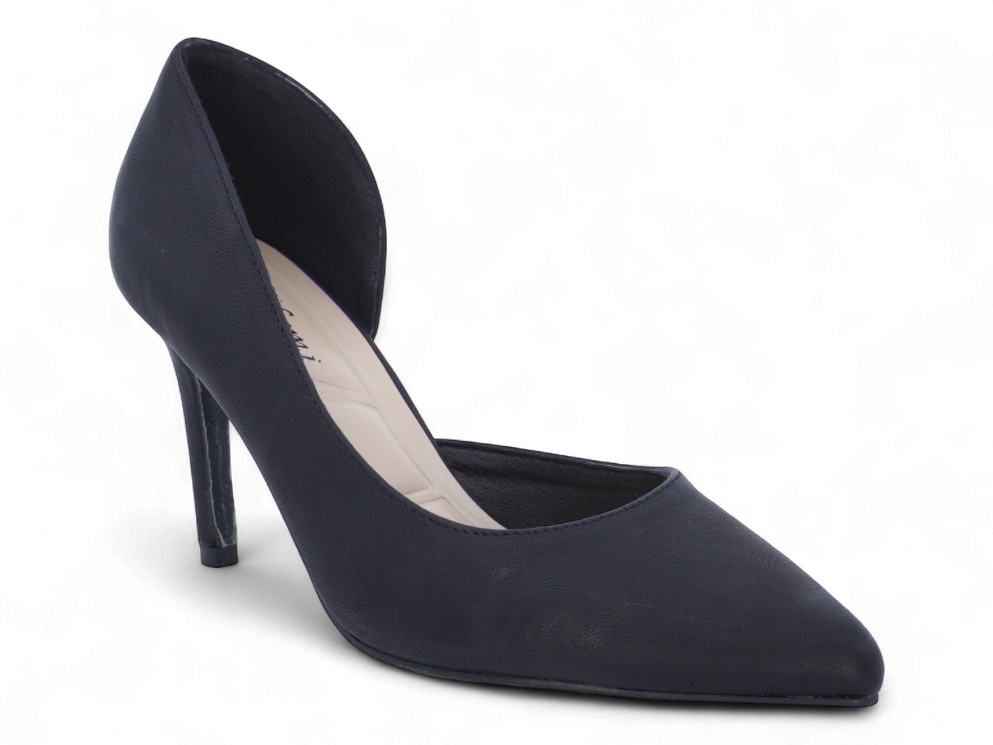 Women's Matte Black D'Orsay Pump