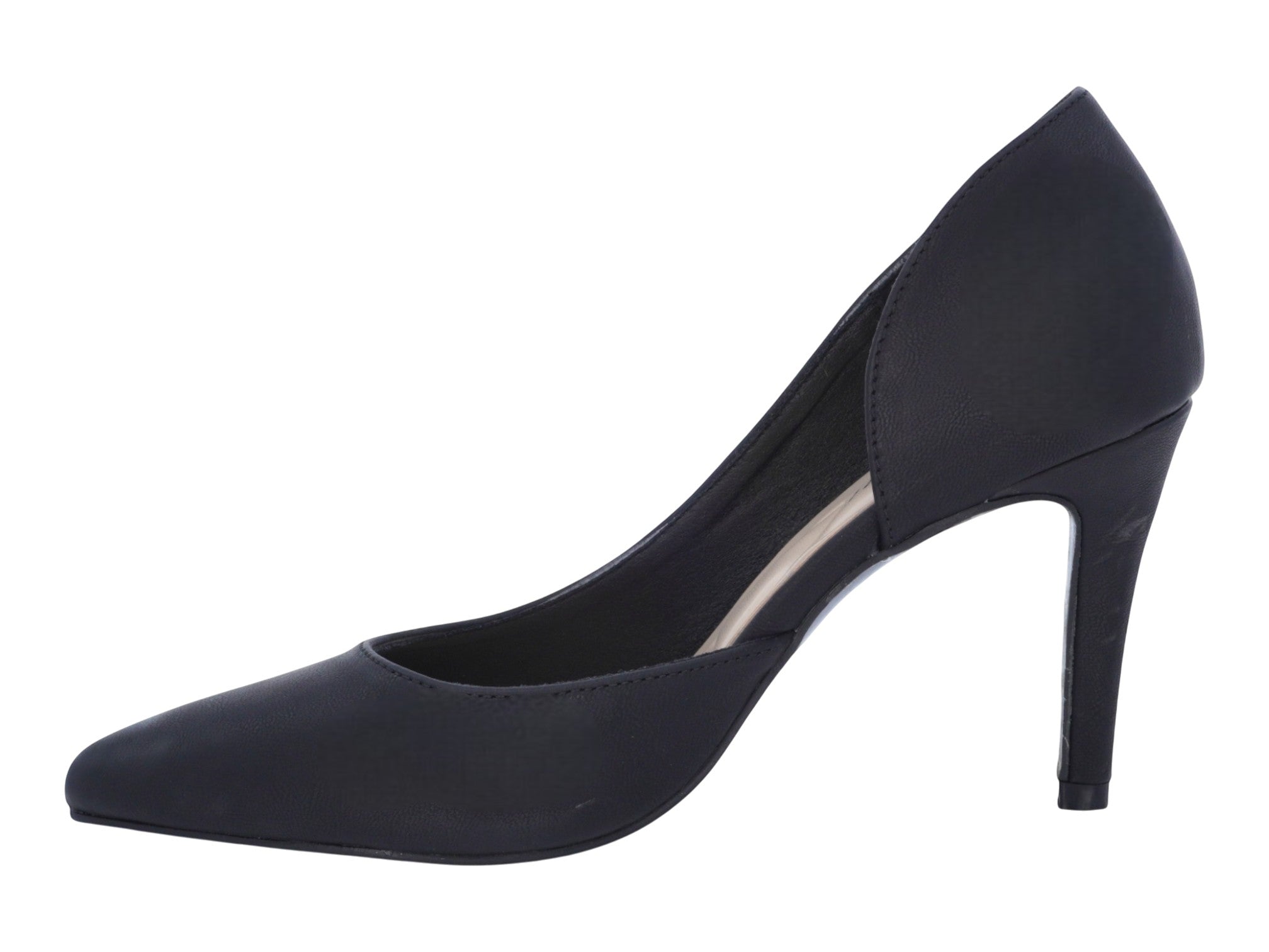 Women's Matte Black D'Orsay Pump