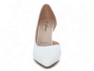 Women's White D'Orsay Pump