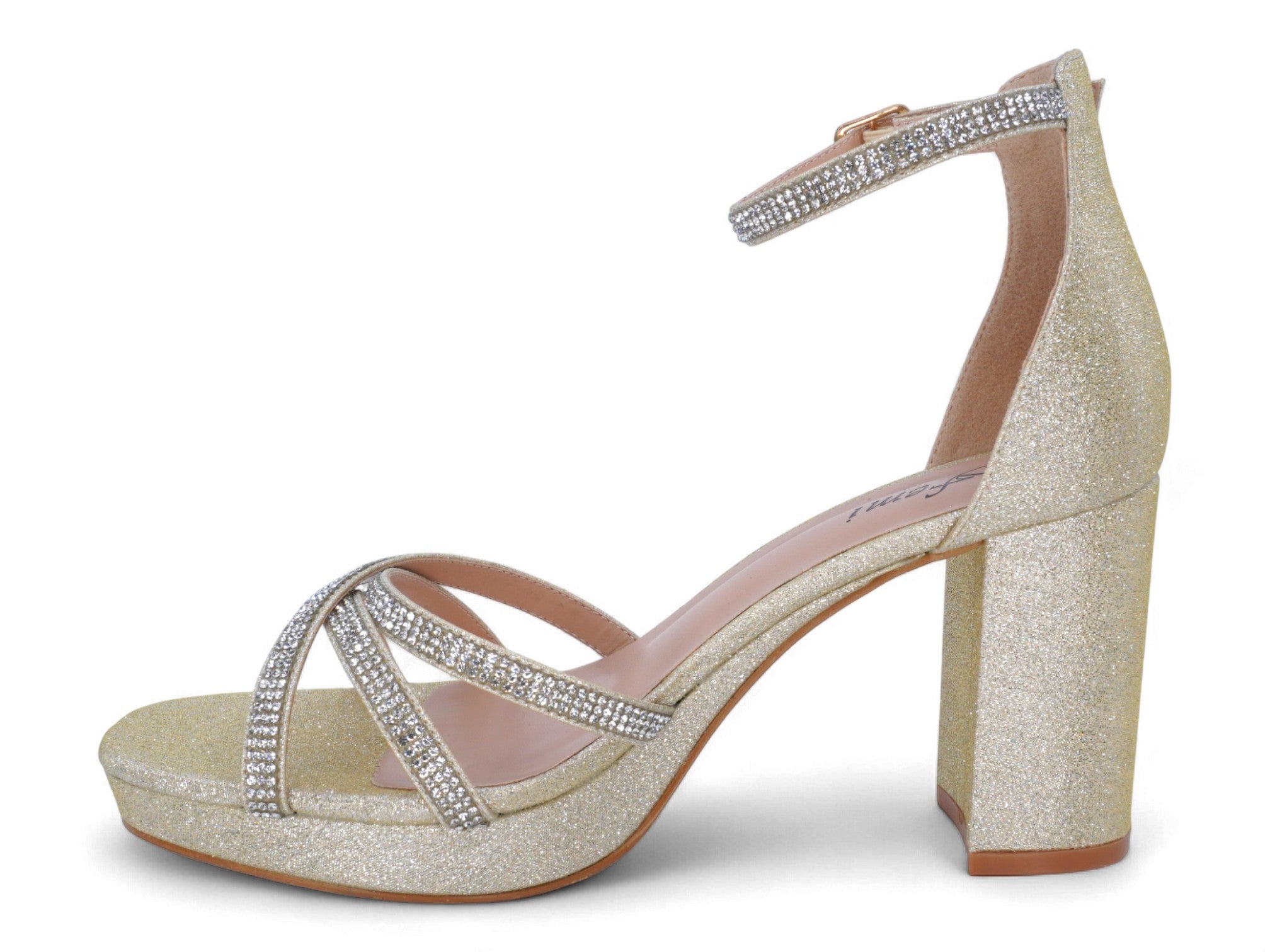 Women's Gold Elara Heel