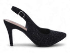 Women's Black Priya Slingback Pump