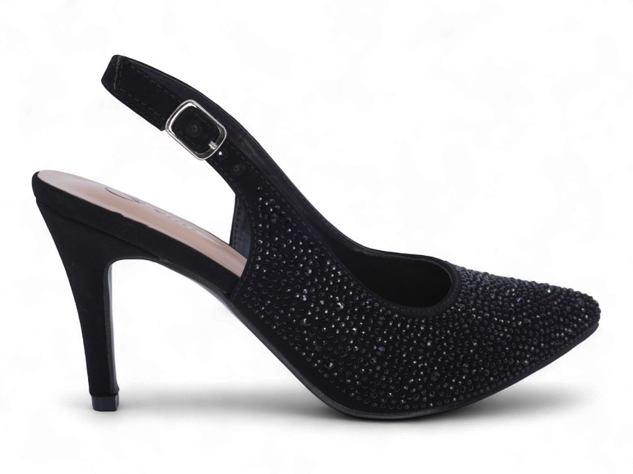Women's Black Priya Slingback Pump