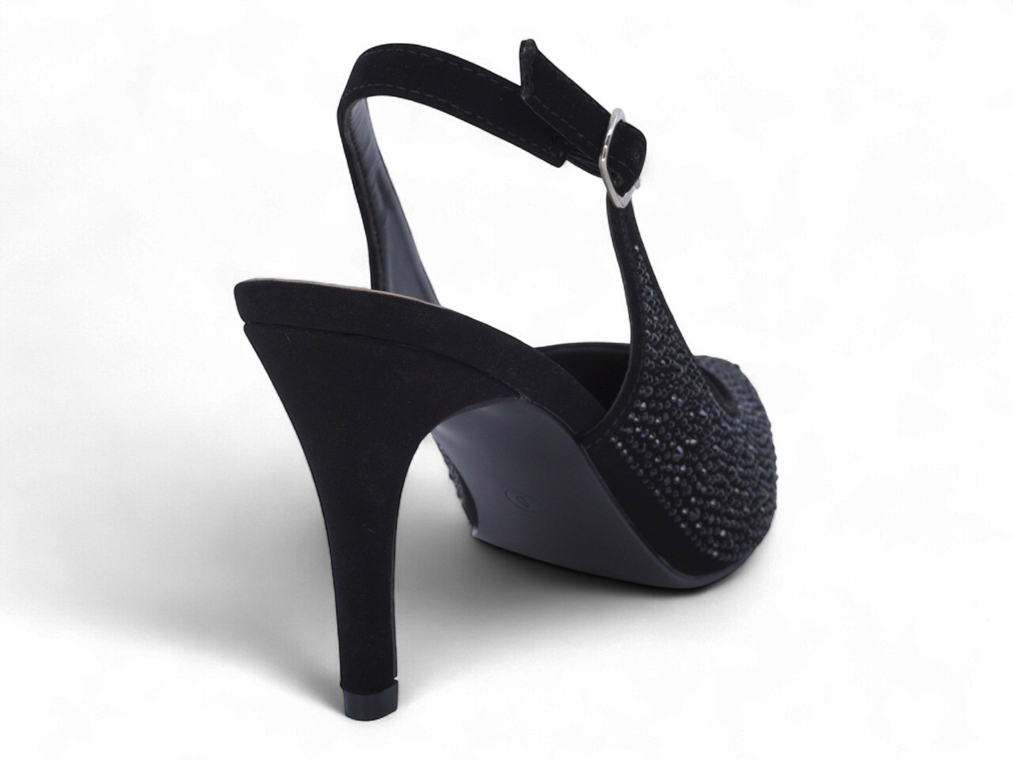Women's Black Priya Slingback Pump