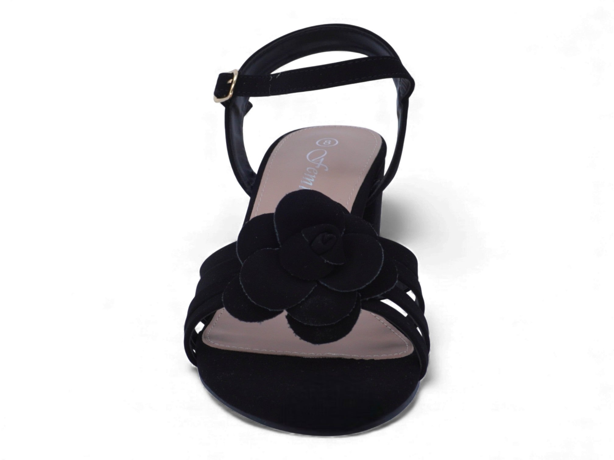 Women's Black Rose Heel