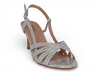 Women's Silver Andrea Heel