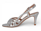 Women's Silver Andrea Heel
