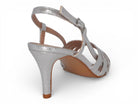 Women's Silver Andrea Heel