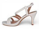 Women's White Ellen Heel