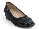 Women's Black Avela Comfort Wedge