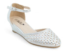 Women's Silver Vanessa Wedge
