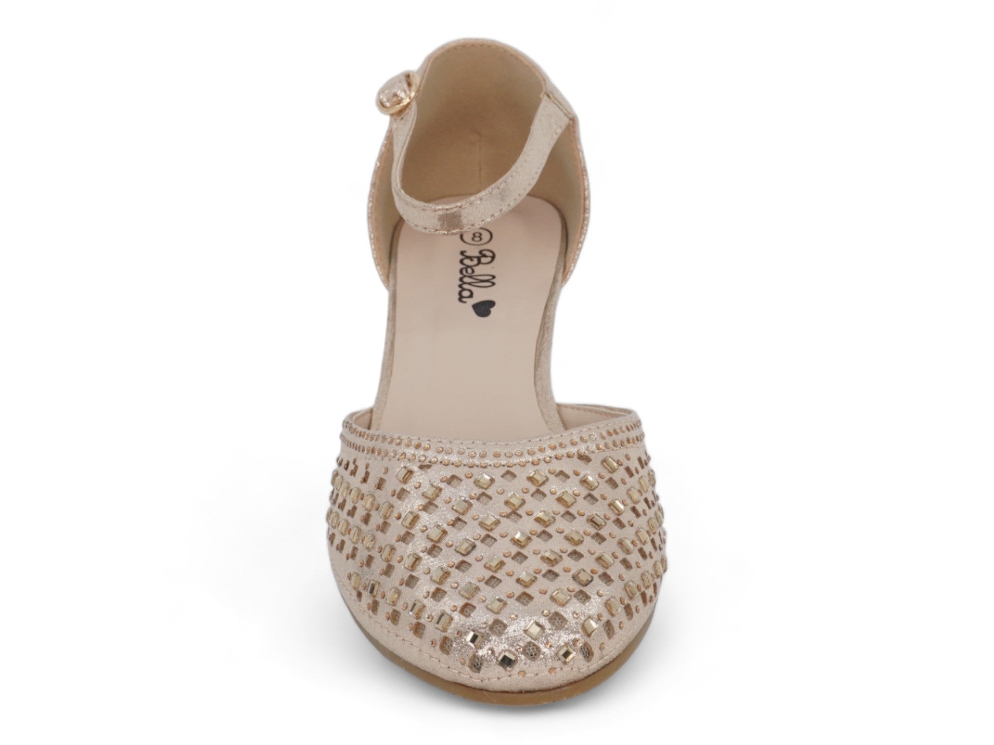 Women's Gold Vanessa Wedge