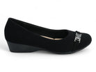 Women's Black Arabella Comfort Wedge